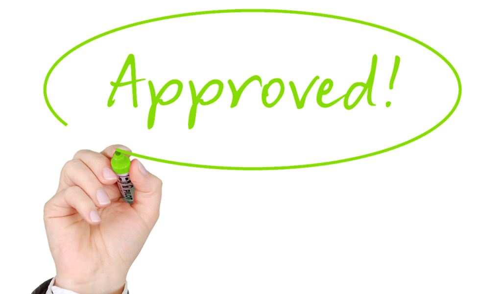 slogan for approval